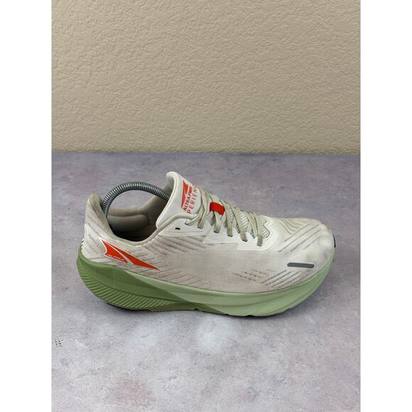 Altra Sneakers Men Sz 9 FWD Experience Running Shoes Beige Green Trainers Read - Picture 13 of 13